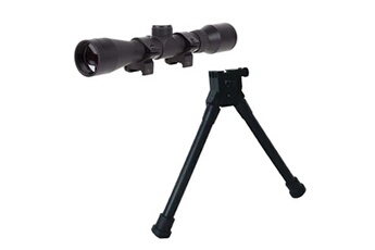 Autre jeu de plein air Swiss Arms Pack accessoires sniper bipied + lunette de précision scope 4x32