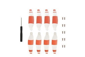 Accessoires pour maquette GENERIQUE Ensemble de bâtons de flottabilité trépied surélevés pliables pour drone dji mavic mini / mini 2 orange