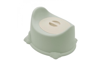 Pot bébé Monsieur Bébé Pot de toilette pour bébé avec couvercle et poignée de transport - vert