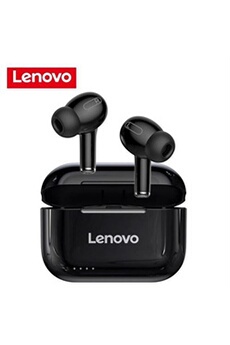Ecouteurs Lenovo Ecouteur bluetooth LP1S TWS Noir