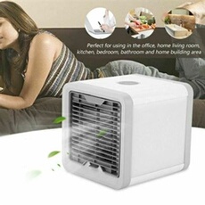 Climatiseur Mobile Mini 4 en 1 Refroidisseur d'Air Portable USB 900 ml Blanc Neuf - Électroménager Climatiseur Mobile Mini 4 en 1 Refroidisseur d'Air Portable USB 900 ml Blanc Neuf - Électroménager