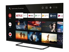 50EP681 - Classe de diagonale 50" TV LCD rétro-éclairée par LED - Smart TV - Android TV - 4K UHD (2160p) 3840 x 2160 - HDR - Titane brossé