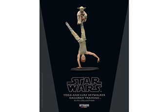 Figurine pour enfant Zkumultimedia Star wars - elite collection - yoda and luke dagobah trainning -19cm