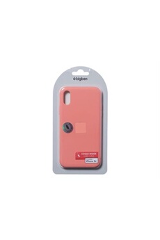 - Coque de protection pour téléphone portable - silicone - Corail - pour Apple iPhone XR