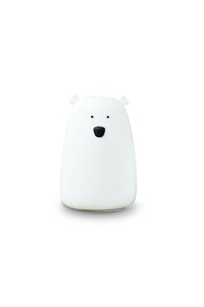 Veilleuse Niking Cute bear silicone touch sensor tap control led baby kids lampe de chevet