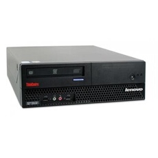 Unité Centrale - Lenovo Thinkcentre M57 DT Intel Core 2 Duo E6550 2,33GHz 2Go 160Go DVD Windows 7