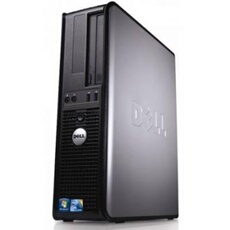 PC de bureau Dell OPTIPLEX 760 DT CORE 2 DUO E5300 @ 2,60GHZ 4096MO 160GO DVD Chipset Graphique intégré Windows 7 64 Bits