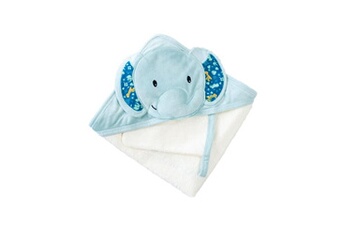 Sortie de bain et Serviette bébé DOMIVA Coffret sortie de bain + gant éléphant zanimo