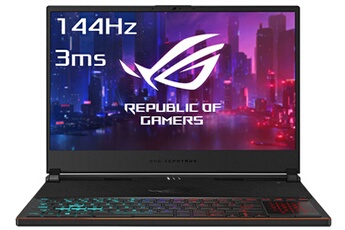 Ordinateur Portable Asus Zephyrus-S-Gx535Gx-Es002T 15.6 - Intel Core I7-8750H 2.2 Ghz - Nvidia Geforce Rtx 2080 Max-Q - Ssd 512 Go - Ram 16 Go
