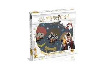Puzzle Winning Moves Harry potter - puzzle rond christmas jumper 3 christmas at hogwarts (500 pièces)