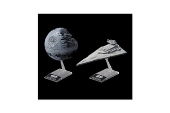 Figurine pour enfant Bandai Star Wars Star wars - maquette death star ii & imperial star destroyer