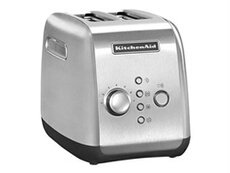KitchenAid - Grille-pain 2 tranches - 1100W - Acier inoxydable