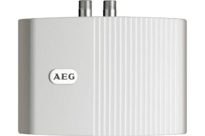 AEG 189555 MTH 440 Petit chauffe-eau instantané circuit ouvert à écoulement libre 4,4 kW 230 V Blanc 