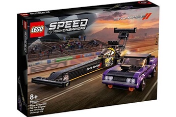 Lego speed champions mopar dodge srt top fuel dragster et 1970 challenger 76904