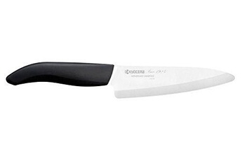 .kyocera. Ustensile de cuisine Kyocera fk-140-wh s série limitée couteau universel lame céramique blanc 38 x 26,8 19 cm