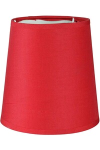 Lumissima Abat-jour de forme cylindrique rouge
