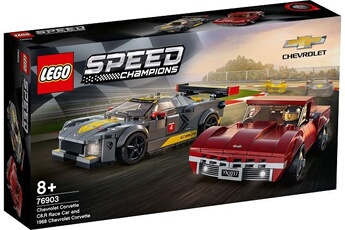 Lego speed champions chevrolet corvette c8r race car et 76903