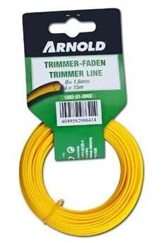 Accessoire pour débroussailleuse Arnold Arnold 1082-u1-0002 fil pour coupe-bordure circulaire 1,6 mm