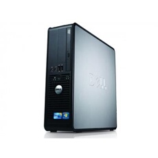Dell - windows 7 - core duo 2gb 80gb - clavier-souris neufs - ordinateur tour bureautique pc