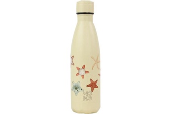Gourde et poche à eau AUCUNE Yoko design bouteille isotherme de 500 ml motif etoile de mer