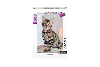Puzzle Nathan Nathan - puzzle 500 pieces - chaton bengal