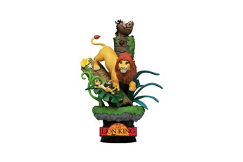 Figurine pour enfant Beast Kingdom Toys Disney class series - diorama d-stage le roi lion new version 15 cm
