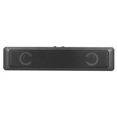 Enceinte colonne GENERIQUE Barre de son d'ordinateur filaire A4 Effet de lumière RVB Noir