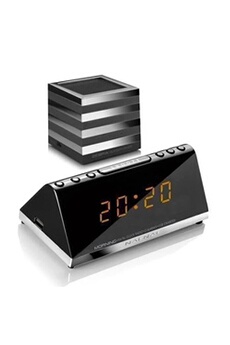 Radio-réveil GENERIQUE NAF NAF MORNING V3 -Radio réveil avec Port USB chargeur + Enceinte Bluetooth NAF NAF ZEBRA (pack) ref DNI036