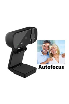 SOMIKON Webcam : USB 4K autofocus avec cache