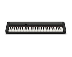 Clavier compact CT-S 1 BK avec 61 touches et sonorités vintage Noir