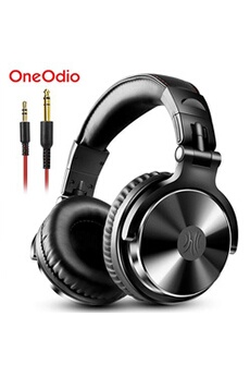 Casque audio OneOdio Casque Audio Filaire PRO 10 Compatible Smartphone/PC-noir