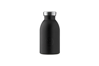 Gourde et poche à eau 24bottles 24bottles bouteille isotherme tuxedo black 330ml