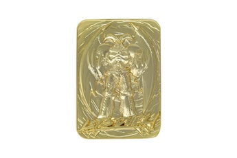 Figurine pour enfant Fanattik Yu-gi-oh ! - réplique card summoned skull (plaqué or)
