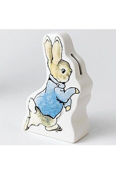 Figurine de collection Beatrix Potter Beatrix potter peter running tirelire lapin