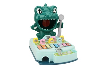 Jouets éducatifs GENERIQUE Fun multifunctional knocking on the piano and hamster toy puzzle with light vert
