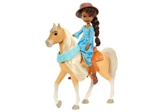 Poupée Mattel Spirit festival issu du film poupée apo (18 cm) et son cheval chica linda deluxe (20 cm)