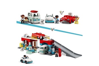 Autres jeux de construction Lego Lego 10948 duplo le garage et la station de lavage jouet enfant 2+ ans avec voitures a pousser