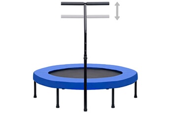 Trampoline GENERIQUE Icaverne - trampolines distingué trampoline de fitness avec poignée et coussin de sécurité 122cm