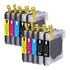 30x MWT Cartuccia D'inchiostro Compatibile Per Brother DCP 145 163 165 167 195 197 365 373 375 377 Wie LC-980 LC980 Set - Foto 12