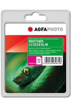 Compatible Avec Brother Lc-3219xl (lc3219xlm) Agfa Photo Apb3219xlmd Cartouche D'encre Magenta
