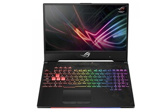 Asus Rog Strix Scar Ii Gl504Gs Es060T - Core I7 8750H / 2.2 Ghz - Win 10 Familiale 64 Bits - 8 Go Ram - 256 Go Ssd Nvme + 1 To Lecteur Hybride - 15.6" 1920 X 1080 (Full Hd) - Gf Gtx 1070 - 802.11Ac, Bluetooth - Noir, Bronze