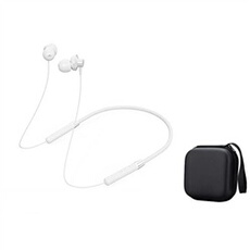 Ecouteurs sans fil Bluetooth HE05 Magnétique pour mouvement - Blanc