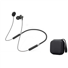 Ecouteurs sans fil Bluetooth HE05 Magnétique pour mouvement - Noir
