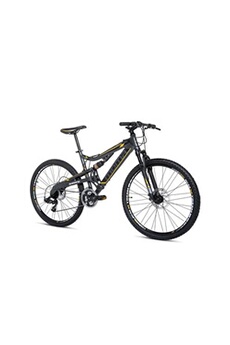 VTT Moma Bikes Vélo VTT, EQX 27,5- 5.0 , Aluminium, SHIMANO 24V, Freins a Disque, Double Suspension, Taille M-L