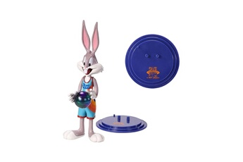 Figurine pour enfant Noble Collection Space jam 2 - figurine flexible bendyfigs bugs bunny 19 cm