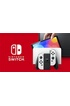 Nintendo Switch (modèle OLED) avec station d’accueil et manettes Joy-Con blanches photo 5