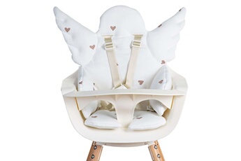 Chaises hautes et réhausseurs bébé Childhome Coussin de siège universel angel jersey cours