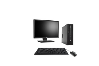 Ordinateur De Bureau - HP Elitedesk 800 G2 Sff - 8Go -500Go Hdd + Ecran 22''