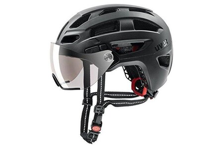 VTT Uvex Uvex casque vtt finale visor, casque de bicyclette mixte adulte, noir (black mat), 5257 cm