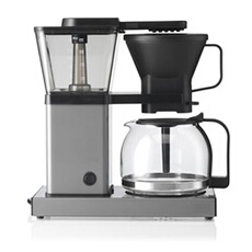 Trebs Expert, Filter Coffee, Coffee Makers 10-Cup - Aluminium, UK Plug, 1.3 Liters